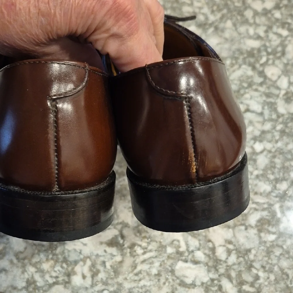 Cole Haan Hawthorne Brown Leather Men's Oxfords